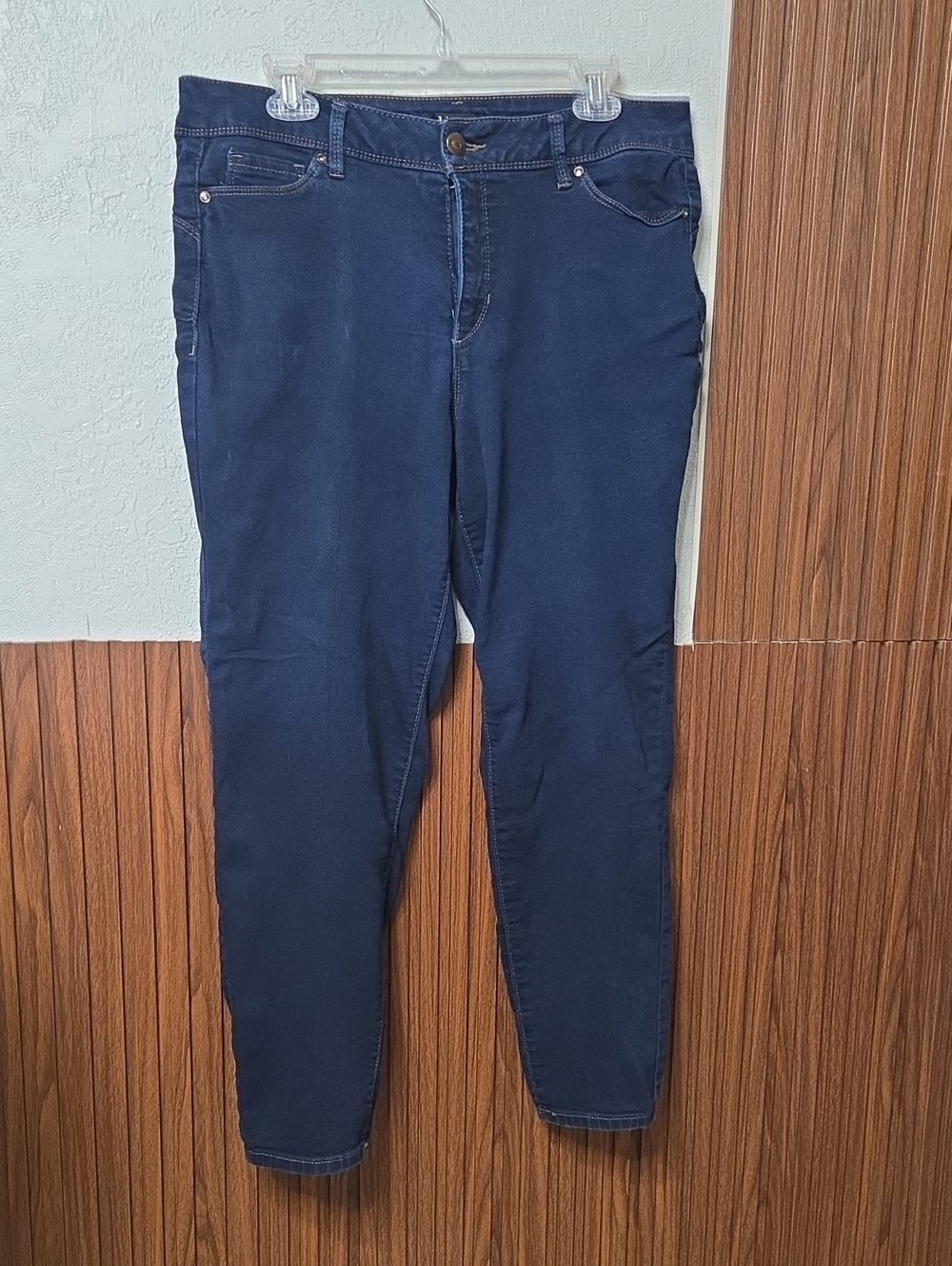 d.jeans Dark Wash Denim Jeans - Women's Plus Size 16W [0023].